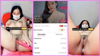 คลิปหลุด Mlive น้องนิรา สาวอวบ หีใหญ่ โชว์ยัดควยปลอม ให้หายเงี่ยน