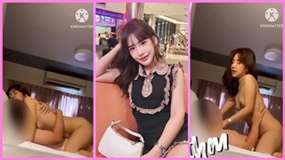 คลิปหลุดไทย น้องอัญญา สาวไซด์ไลน์หน้าสวย งานโคตรดี