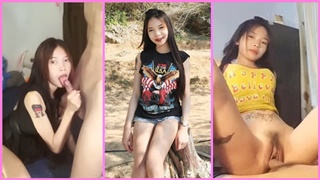 หลุดน้องไอซ์ สาวตัวเล็กเซ็กจัด โดนแฟนหนุ่มยัดควยกระแทกหี