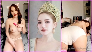 คลิปหลุด น้องเบบี๋ มิสแกรนด์ โชว์ของลับอวดนมใหญ่ๆ หีโหนกเนียน