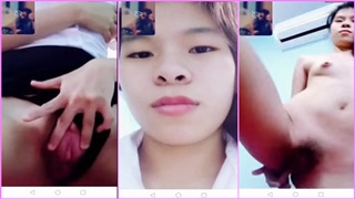 หลุดคอลเสียว น้องหมวยลี่ เปิดกล้องเบ็ดหีคาชุดนักศึกษา
