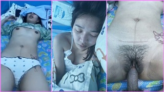 คลิปหลุด แอบย่องไปลักหลับน้องเมียหุ่นอย่างแจ่ม